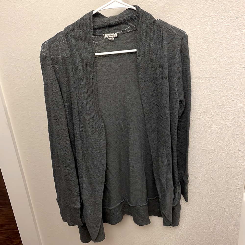 Dark Grey Cardigan
